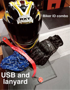 Bikers/Sports Emergency ID combo